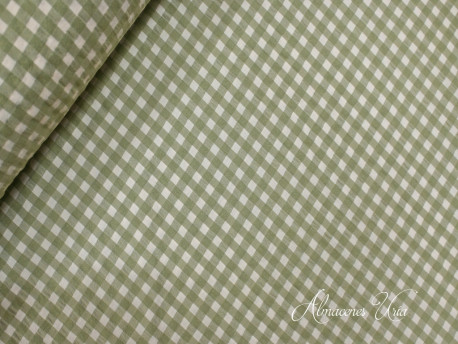 Vichy Seersucker Verde