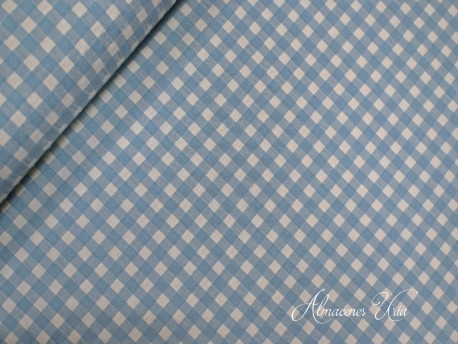 Vichy Seersucker Azul