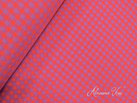 Vichy Seersucker Malva