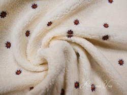 Borreguillo Bordado "Flowers"