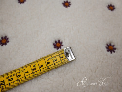Borreguillo Bordado "Flowers"