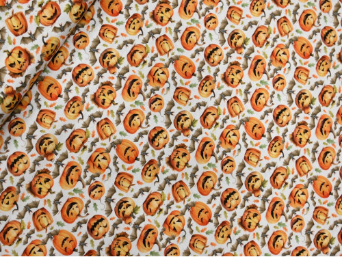 Popelín algodón 100% calabazas | Halloween