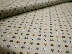 Popelín Algodón 100% Estrellitas | Estrellas Brillantes