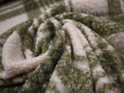 Bouclé Cuadros Verdes | Flecce