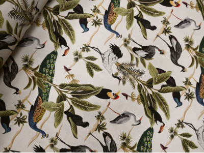 Loneta Estampada tropical 280 cm Birdy