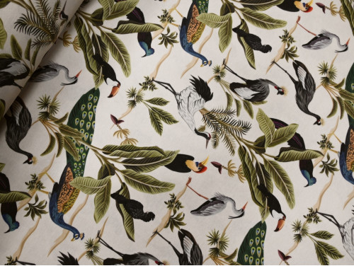Loneta Estampada tropical 280 cm Birdy