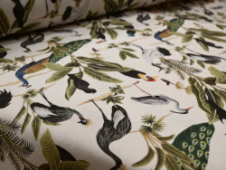 Loneta Estampada tropical 280 cm Birdy