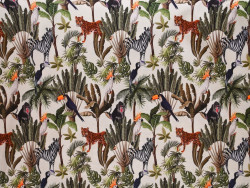 Loneta Estampada tropical 280 cm | Cebra