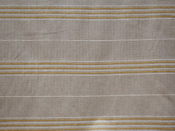 Loneta decorativa de rayas mostaza 280 cm | Brenta