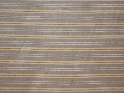 Loneta decorativa de rayas mostaza 280 cm | Tevere
