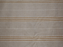 Loneta decorativa de rayas mostaza 280 cm | Brenta