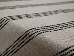 Loneta Decorativa Rayas Negras 280 cm | Piave