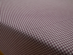 Tela Vichy Burdeos 100% Algodón | Cuadros y Rayas