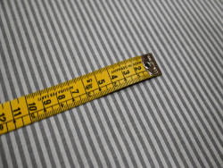 Tela Vichy Gris 100% Algodón | Cuadros y Rayas
