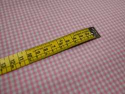 Tela Vichy Rosa 100% Algodón | Cuadros y Rayas