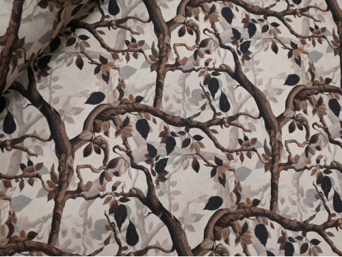 Loneta Estampada Ramas 280 cm | Tapicería y Decoración