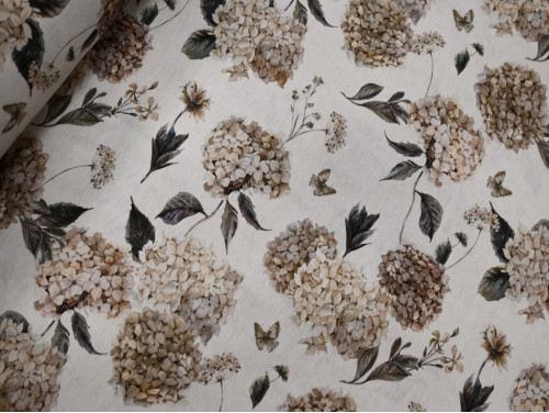 Loneta Estampada de Flores 280 cm | Tapicería y Decoración