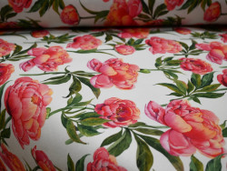 Loneta Estampada de Flores 280 cm | Tapicería y Decoración