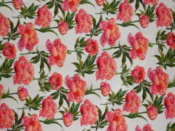 Loneta Estampada de Flores 280 cm | Tapicería y Decoración