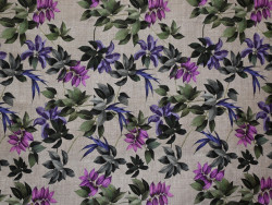 Loneta Estampada de Flores 280 cm | Tapicería y Decoración