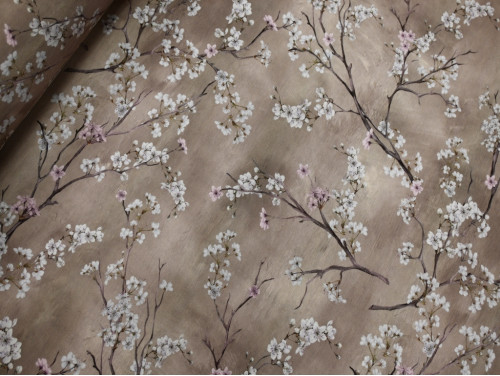 Loneta Estampada de Flores 280 cm | Tapicería y Decoración
