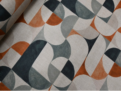 Loneta Estampada Geometricos 280 cm | Tapicería y Decoración