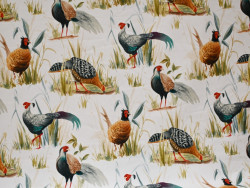 Loneta Estampada de Aves 160 cm | Tapicería y Decoración