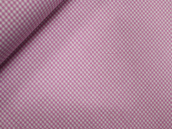 Tela Vichy Fucsia 100% Algodón | Cuadros y Rayas