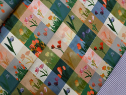Popelín Extra Suave | Estampado de Tulipanes