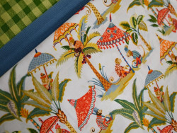 Popelín Estampado Tropical | 100% Algodón