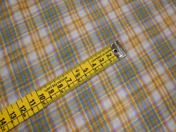 Muselina Estampada de Cuadros | 100% Algodón