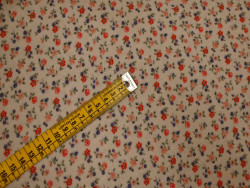 Muselina Estampada de Flores | 100% Algodón