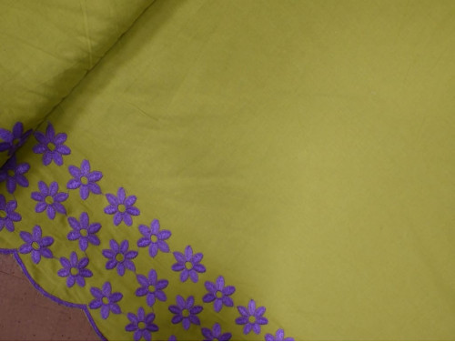 Popelín Bordado | 100% Algodón