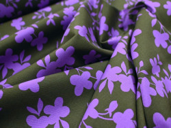 Viscosa Elástica Estampada | Flores
