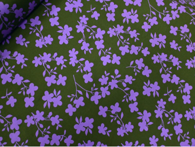 Viscosa Elástica Estampada | Flores