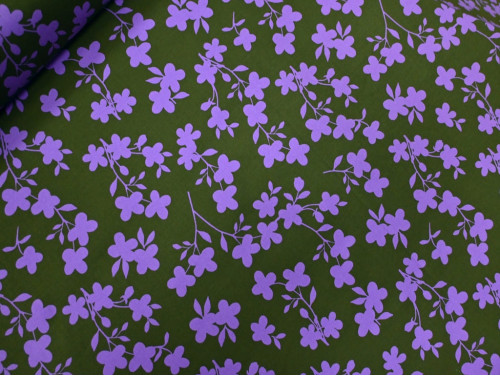 Viscosa Elástica Estampada | Flores