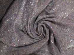 Tweed con Lentejuelas | Tela de Alta Costura