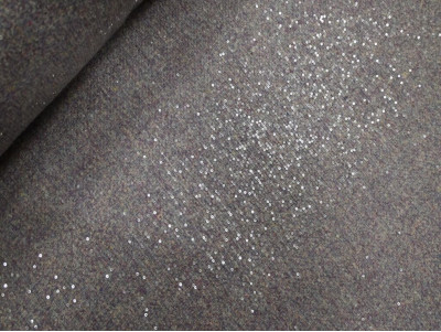 Tweed con Lentejuelas | Tela de Alta Costura