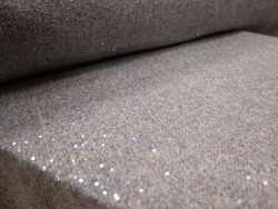 Tweed con Lentejuelas | Tela de Alta Costura