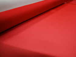 Organza de Seda 100% | Tejido de Lujo para Alta Costura | Color Rojo