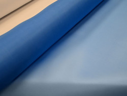 Organza de Seda 100% | Tejido de Lujo para Alta Costura | Color Azul
