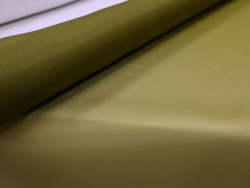 Organza de Seda 100% | Tejido de Lujo para Alta Costura | Color Oliva