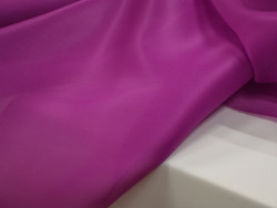 Organza de Seda 100% | Tejido de Lujo para Alta Costura | Color Fresa