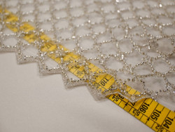 Tul con pedrería para vestidos de novia y alta costura | Colección Novia