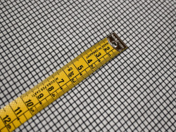 Algodón Cuadro Ventana | 150 Centímetros | 125 Gr/ml