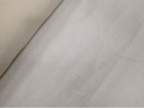 Lino 1005 natural 170 Gr/ml | Blanco| Tela de Alta Calidad