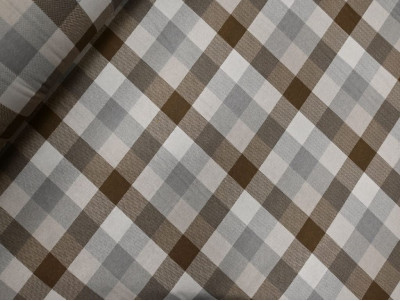 Loneta Estampada Digital a Cuadros | Tapicería y Decoración