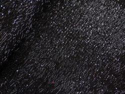 Pedrería Negra 130 cm | Tela de Fiesta y Alta Costura