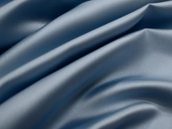 Satén Doble Azul | Tela de alta calidad para moda de fiesta