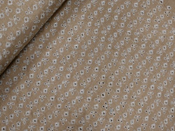 Polilino Bordado y Perforado | Beige